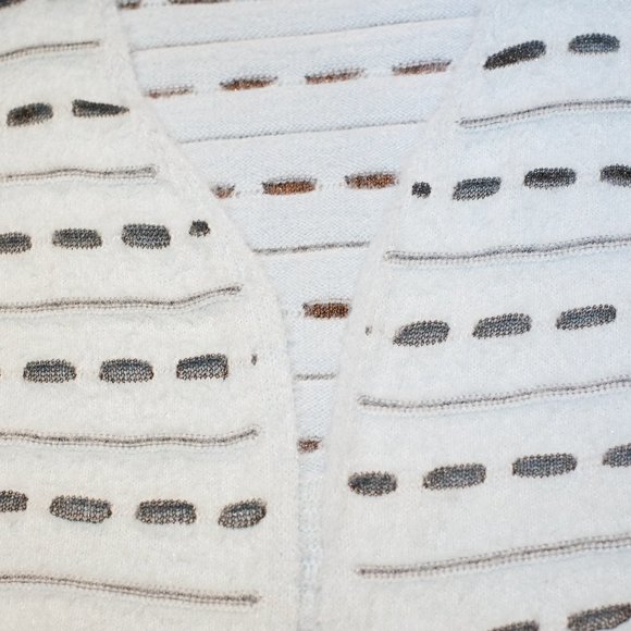 Vintage unqiue fuzzy and mesh cardigan - Picture 7 of 7